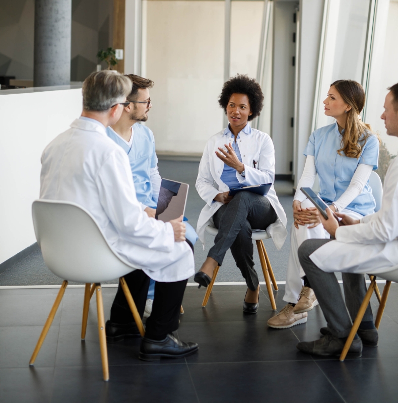 Secteur santé réunion médecin