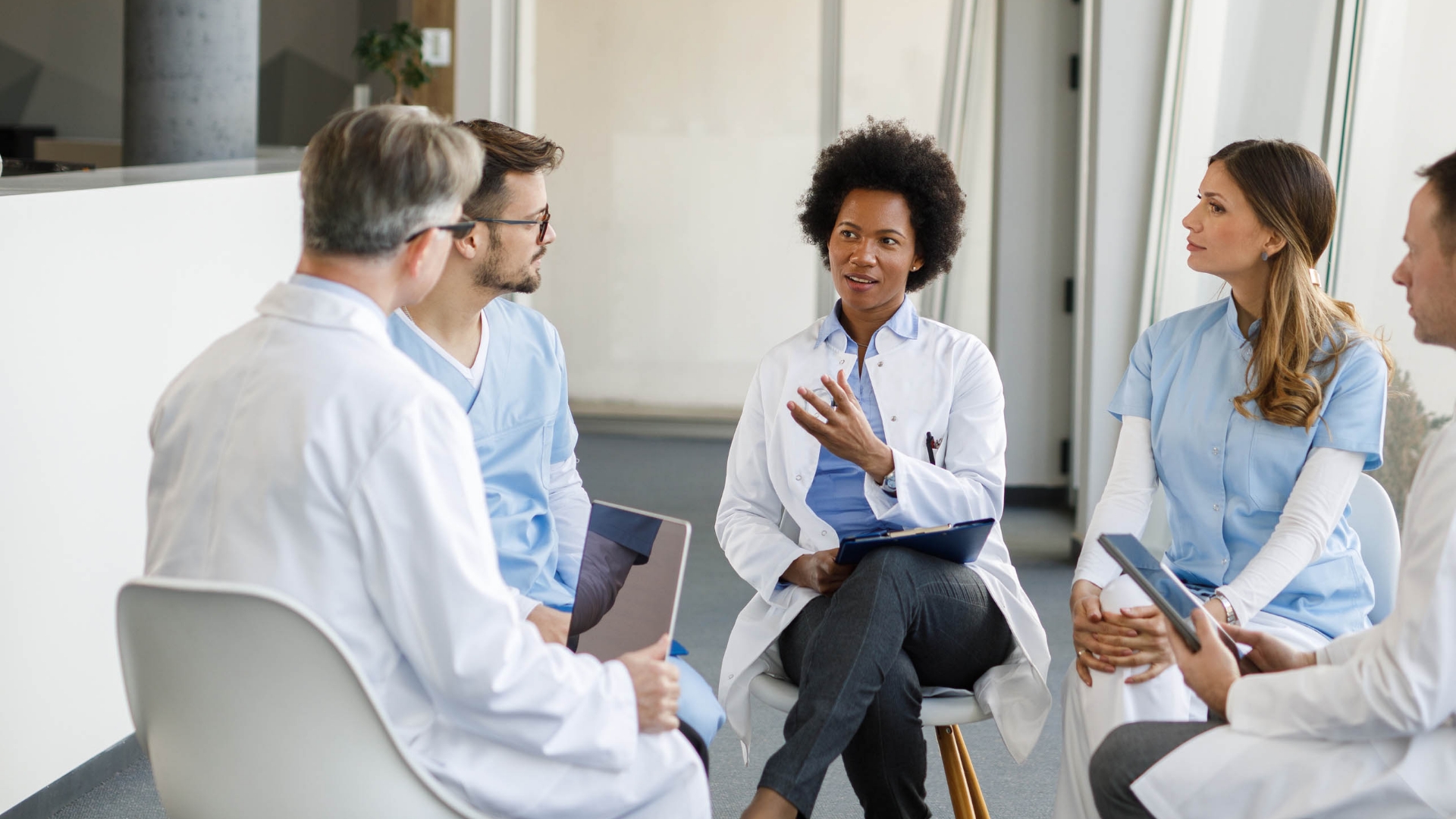 Secteur santé réunion médecin